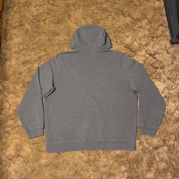 Vintage Y2K Nike Small Logo Hoodie Grey XXLarge - Picture 5 of 5